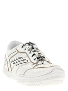 Balenciaga Hamptons Worn Out Medio Sneakers White, view 2