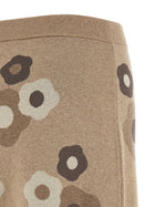 Kenzo Hana Dots Skirt Beige, view 4