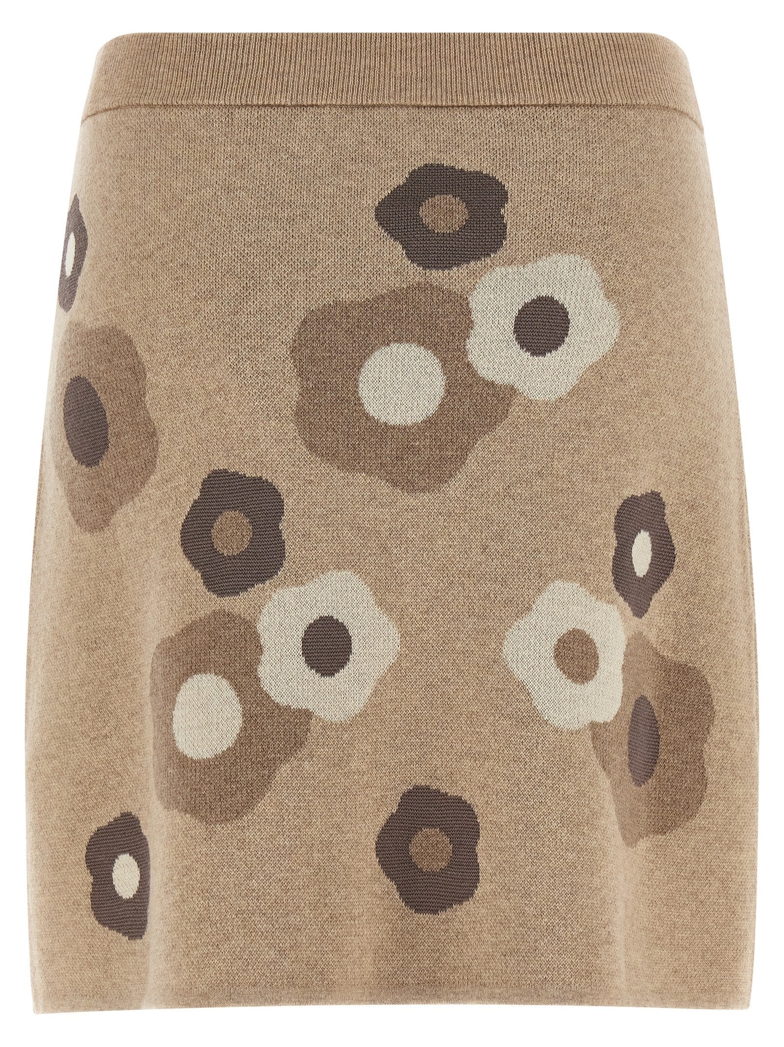 Kenzo Hana Dots Skirt Beige