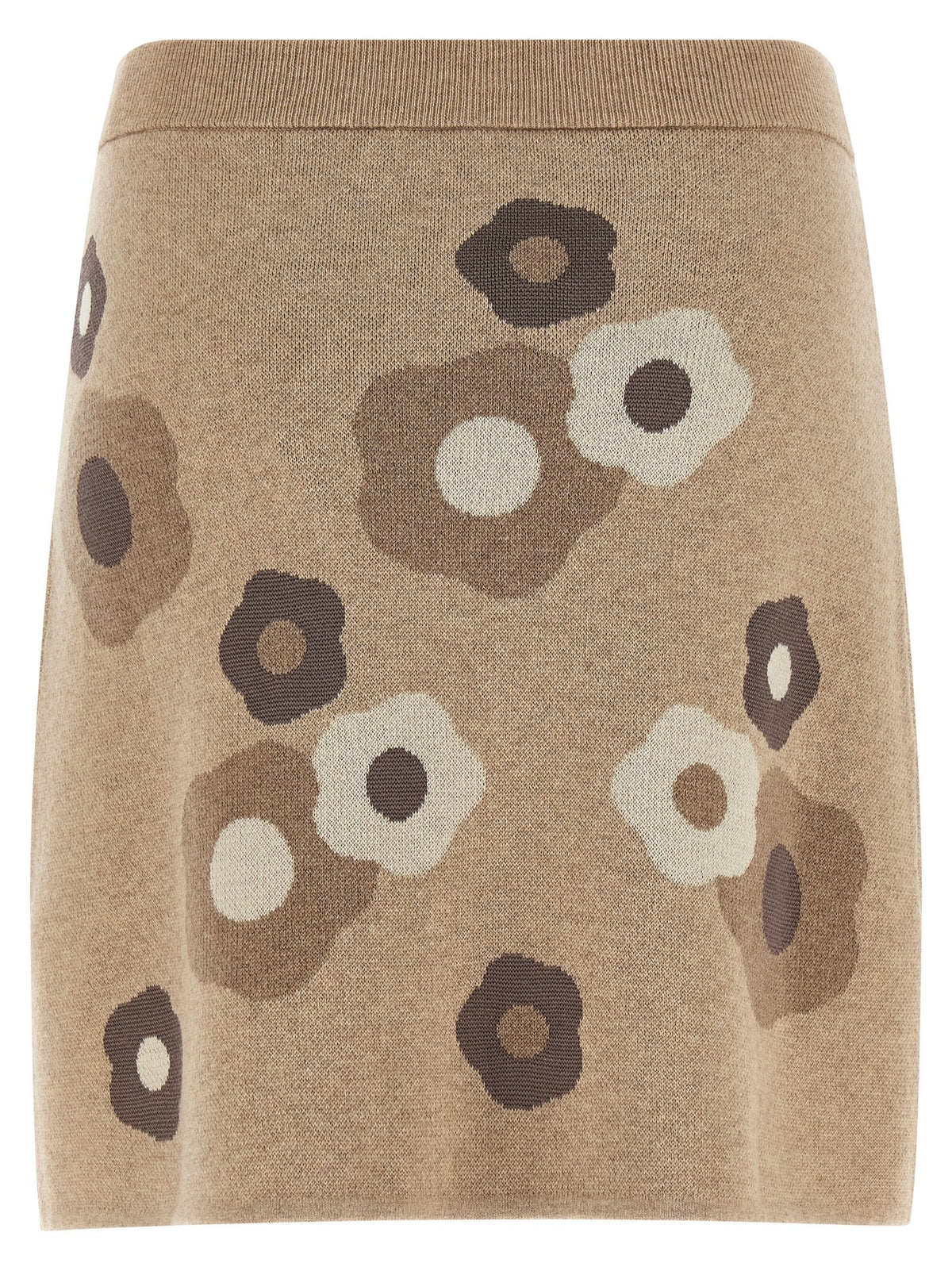 Kenzo Hana Dots Skirt Beige, view 2