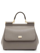 Dolce &amp; Gabbana Women's Handbag Sicily Large Beige