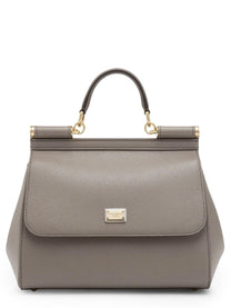 Dolce &amp; Gabbana Women's Borsa Mano Sicily Large Beige
