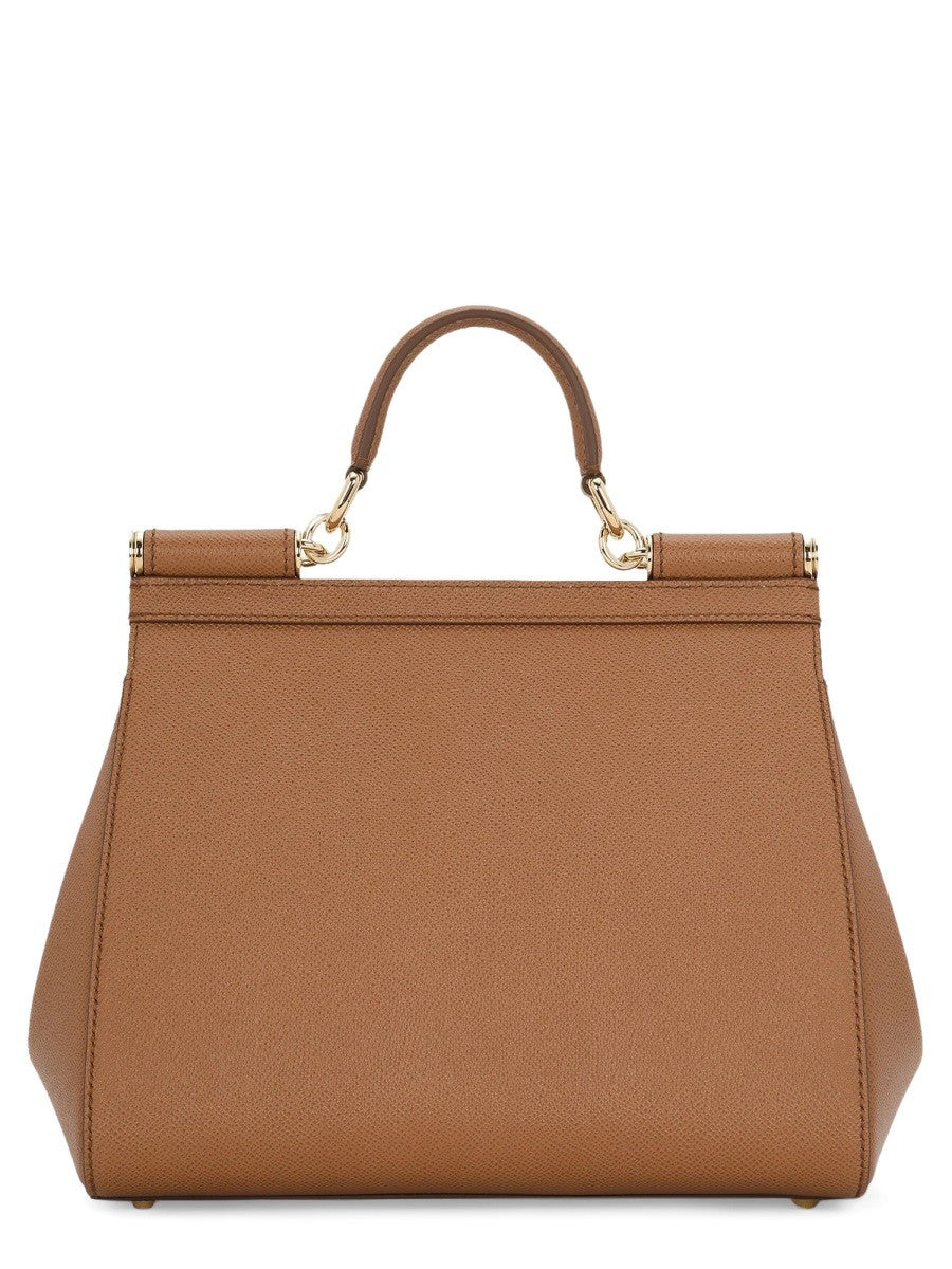 Dolce &amp; Gabbana Women's Borsa Mano Sicily Large Brown