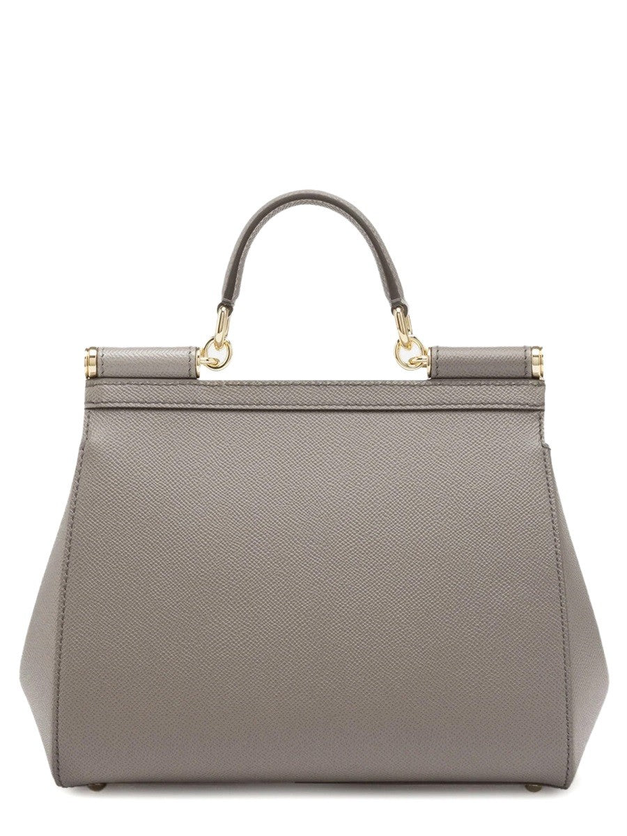 Dolce &amp; Gabbana Women's Borsa Mano Sicily Large Beige