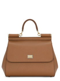 Dolce &amp; Gabbana Women's Borsa Mano Sicily Large Brown