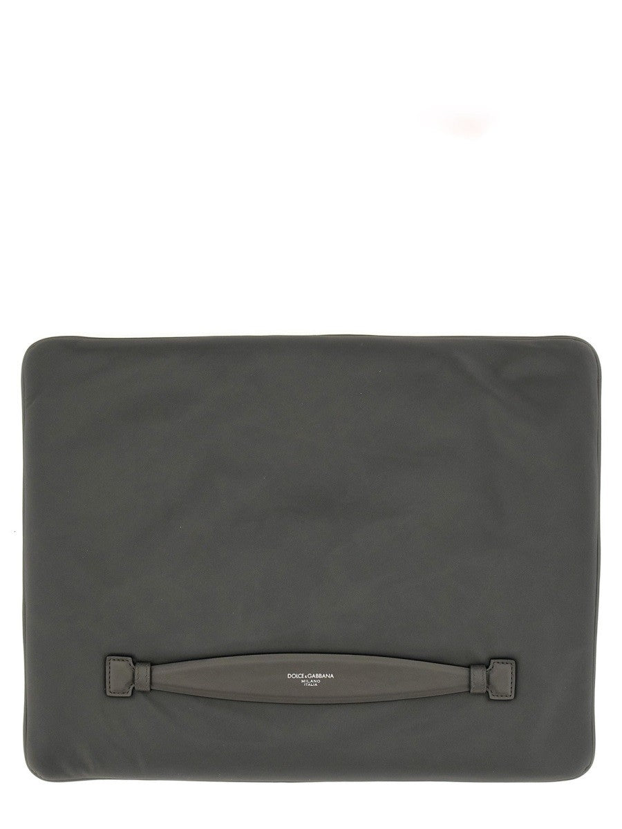 Dolce &amp; Gabbana Men's Hand Held Bag Grey