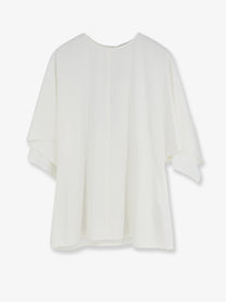 Stella McCartney Women's Handkerchief Satin Top White