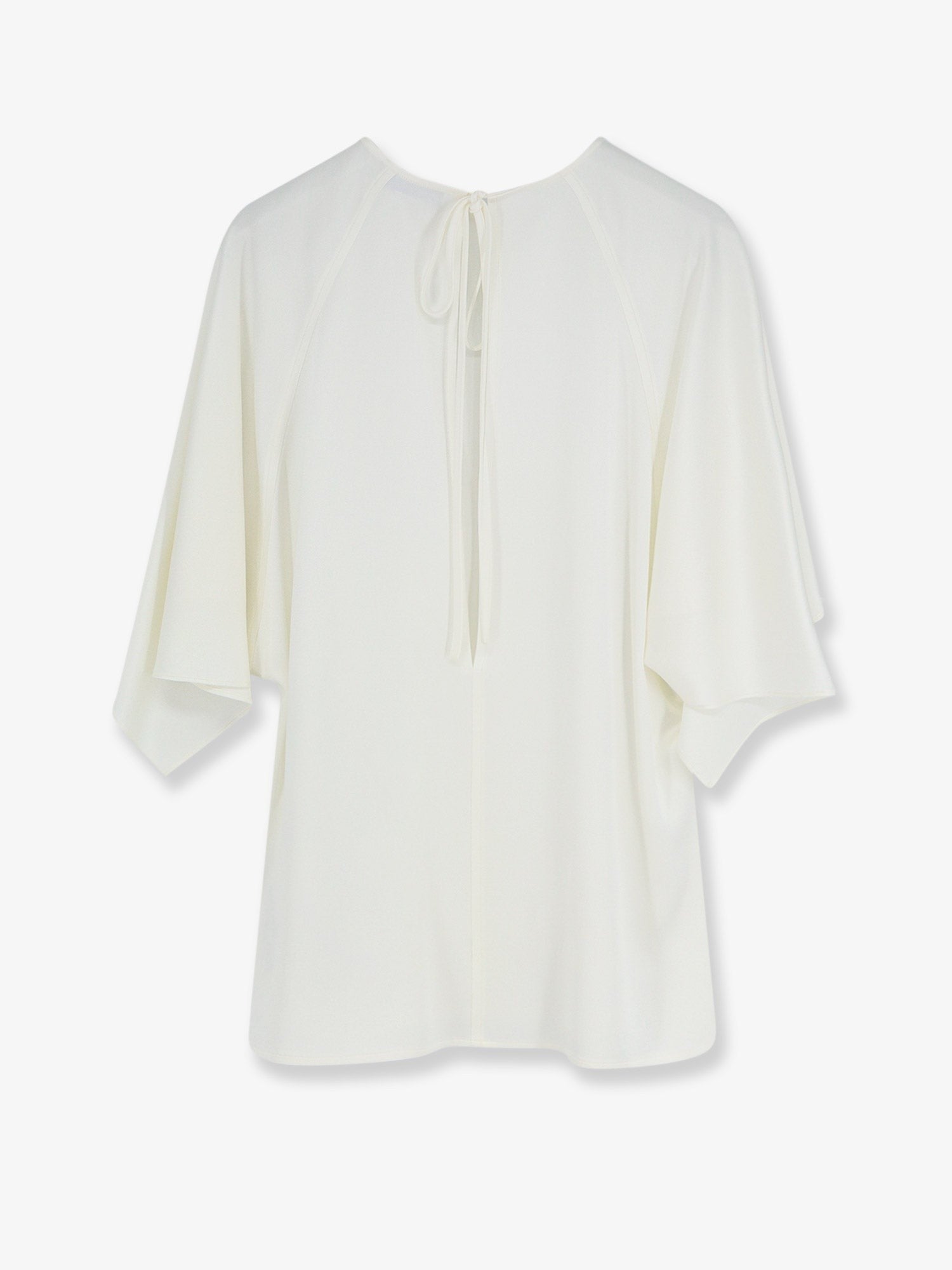 Stella McCartney Women's Handkerchief Satin Top White