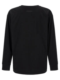 MM6 Maison Margiela Handwriting Print Shirt Black