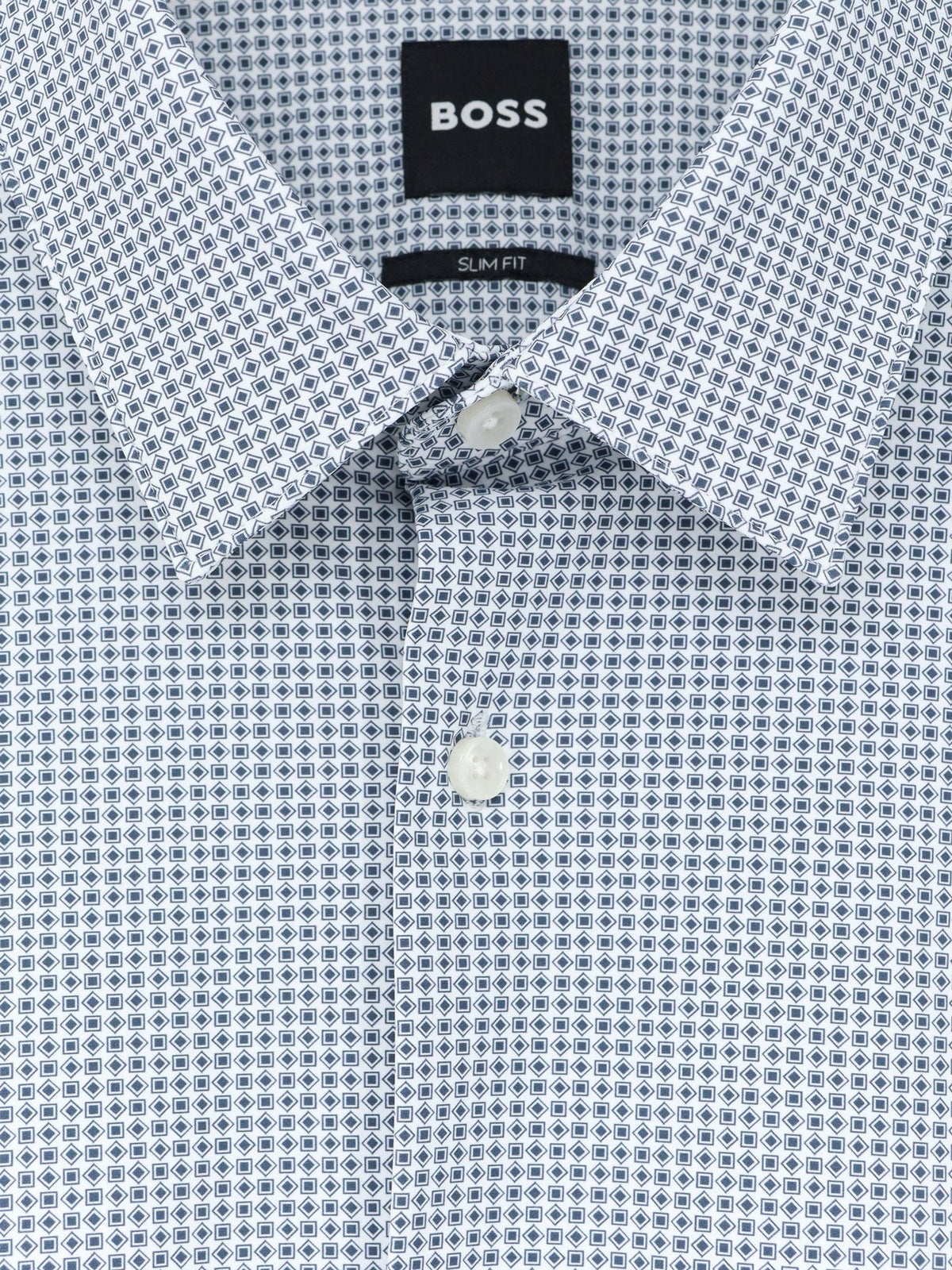 BOSS Men's Hank Jersey Shirt Blue
