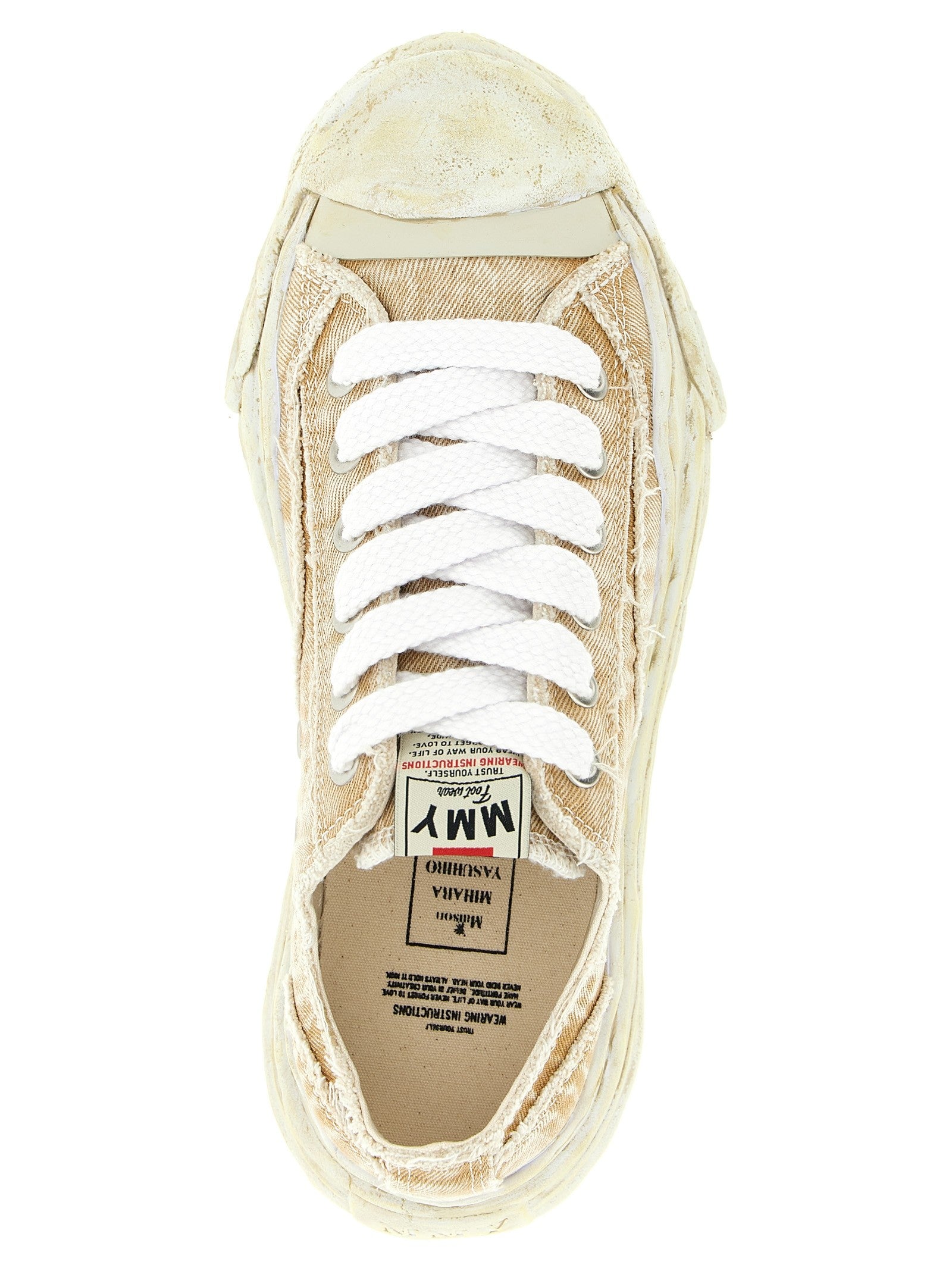 Maison MIHARA YASUHIRO Hank Sneakers Beige