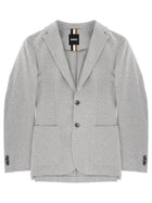 BOSS Men's Hanry Jacket Silver