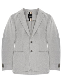 BOSS Men's Hanry Jacket Silver