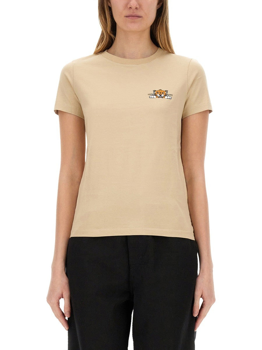 Kenzo Women's Happy Tiger Shirt Beige