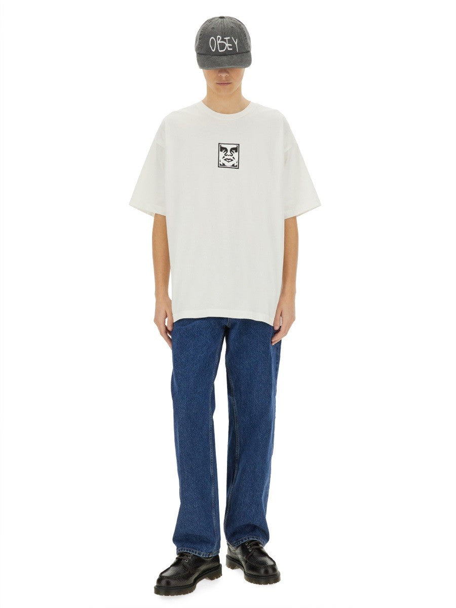 Obey Men's Hardwork Jeans Blue Obey