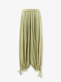 Chloé Women's Harem Trousers Green