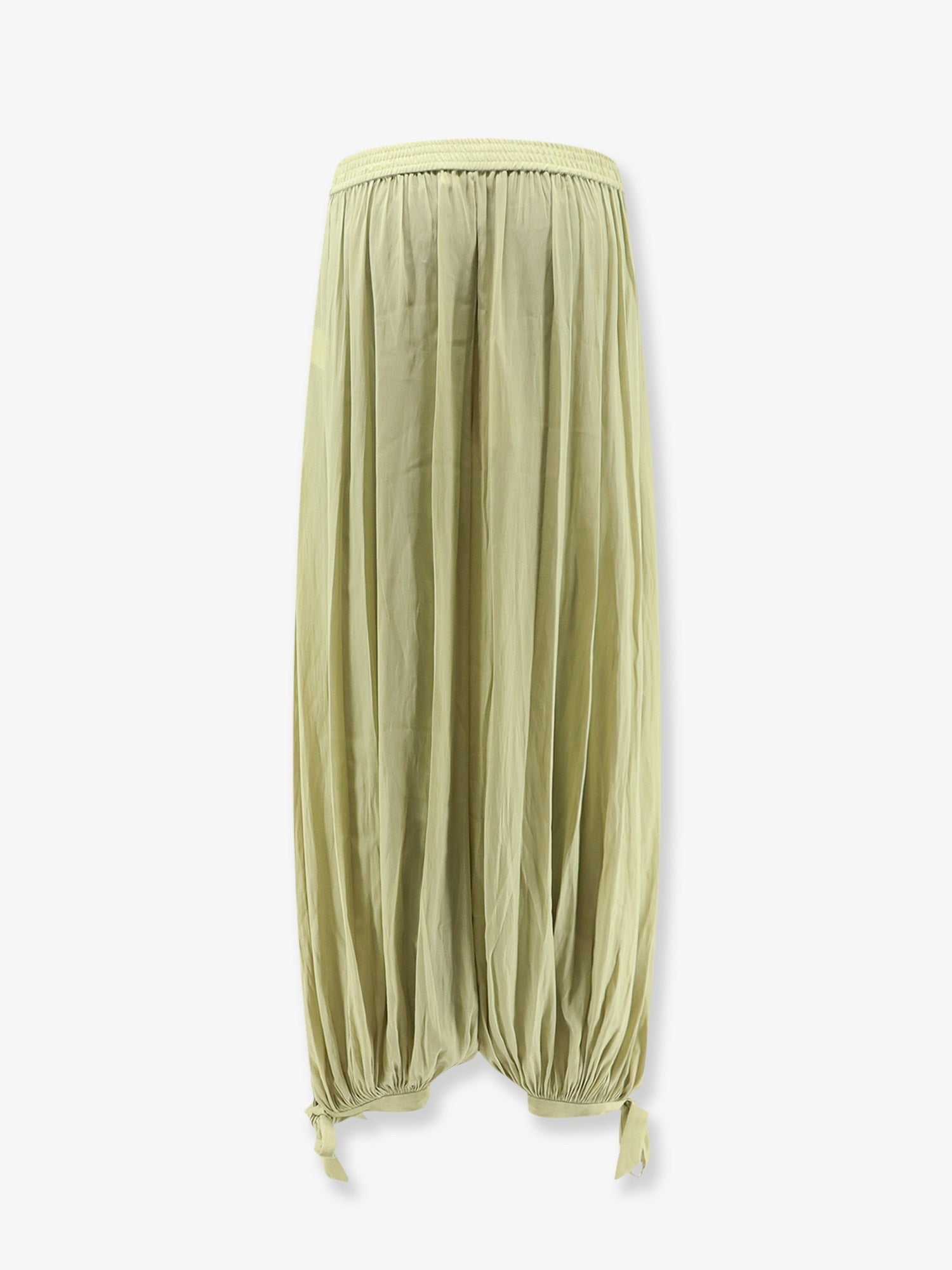 Chloé Women's Harem Trousers Green