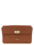 Ferragamo Harley Clutch Brown
