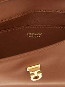 Ferragamo Harley Clutch Brown