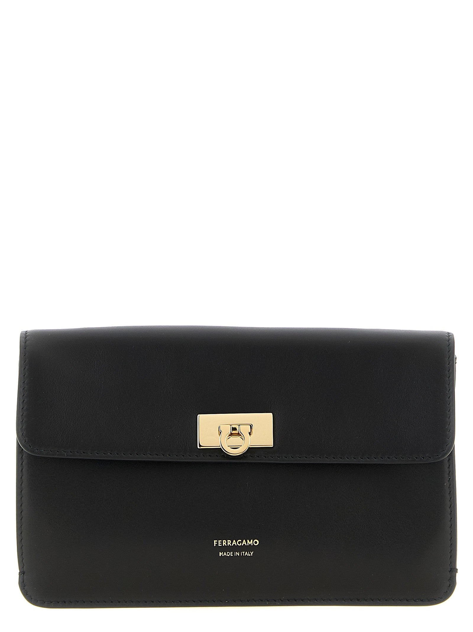 Ferragamo Harley Clutch Black