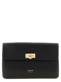 Ferragamo Harley Clutch Black