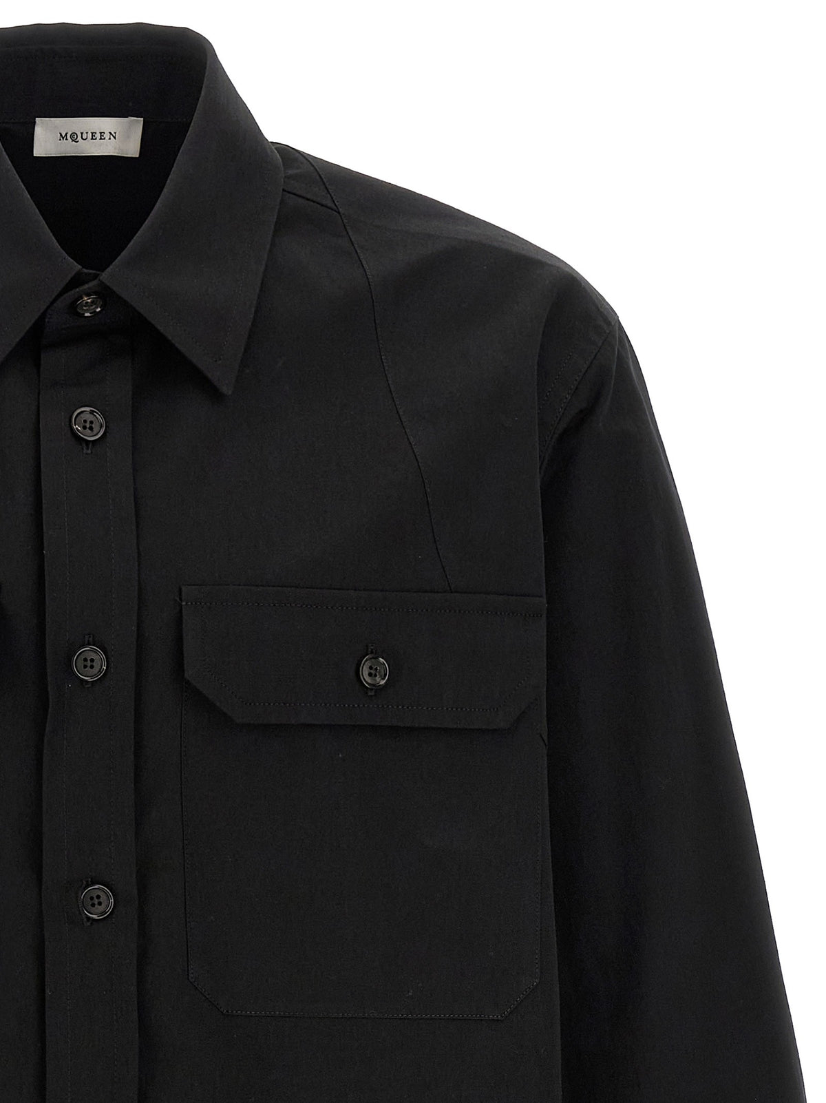 Alexander McQueen Harness Utility Shirt Black