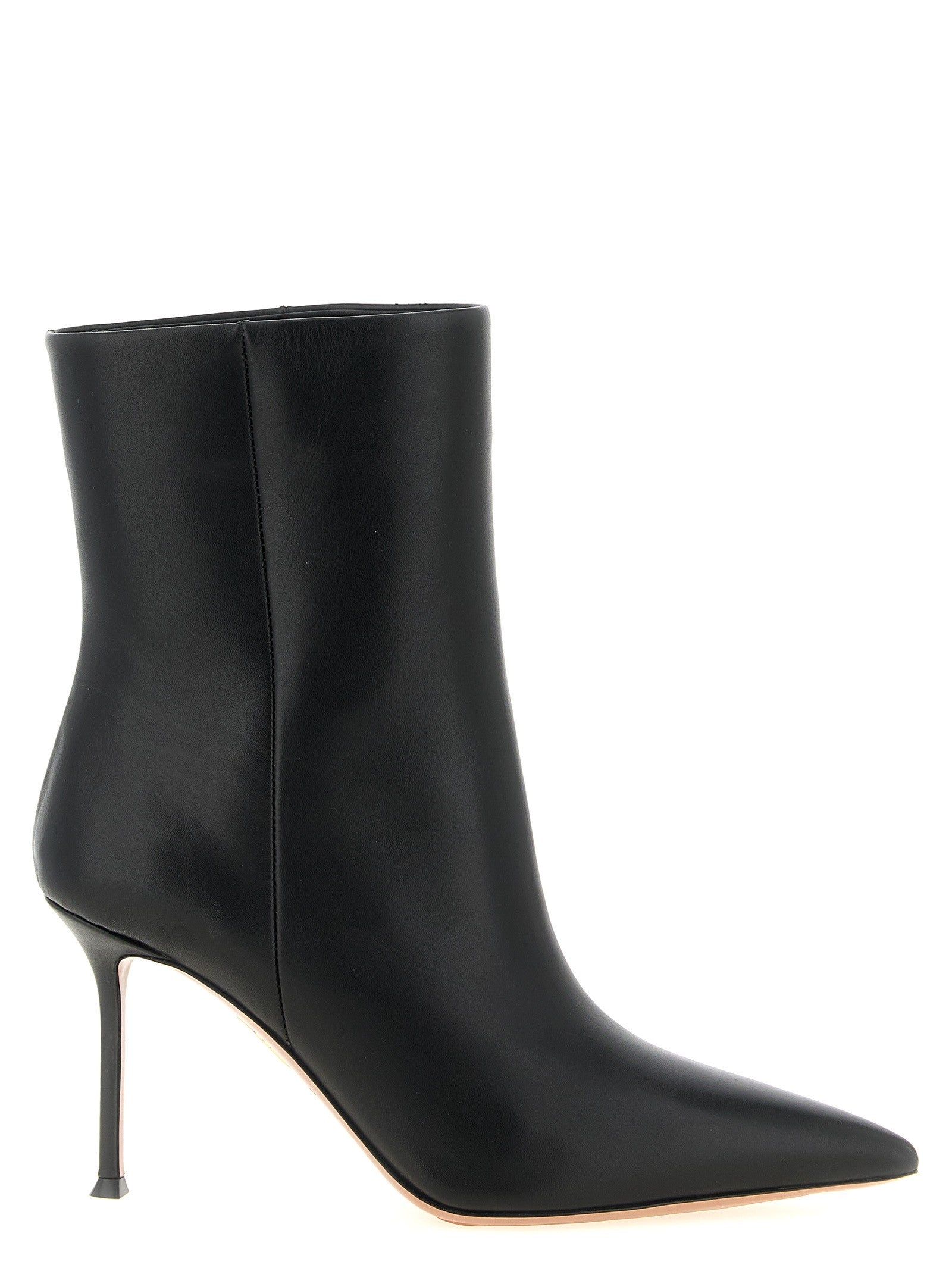 Aquazzura Harper Ankle Boots Black