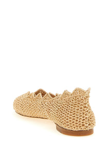 Odissi Harper Ballet Flats Beige