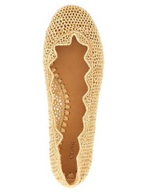 Odissi Harper Ballet Flats Beige
