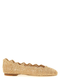 Odissi Harper Ballet Flats Beige