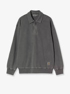 Carhartt Wip Men's Harper Cotton Polo Shirt Black
