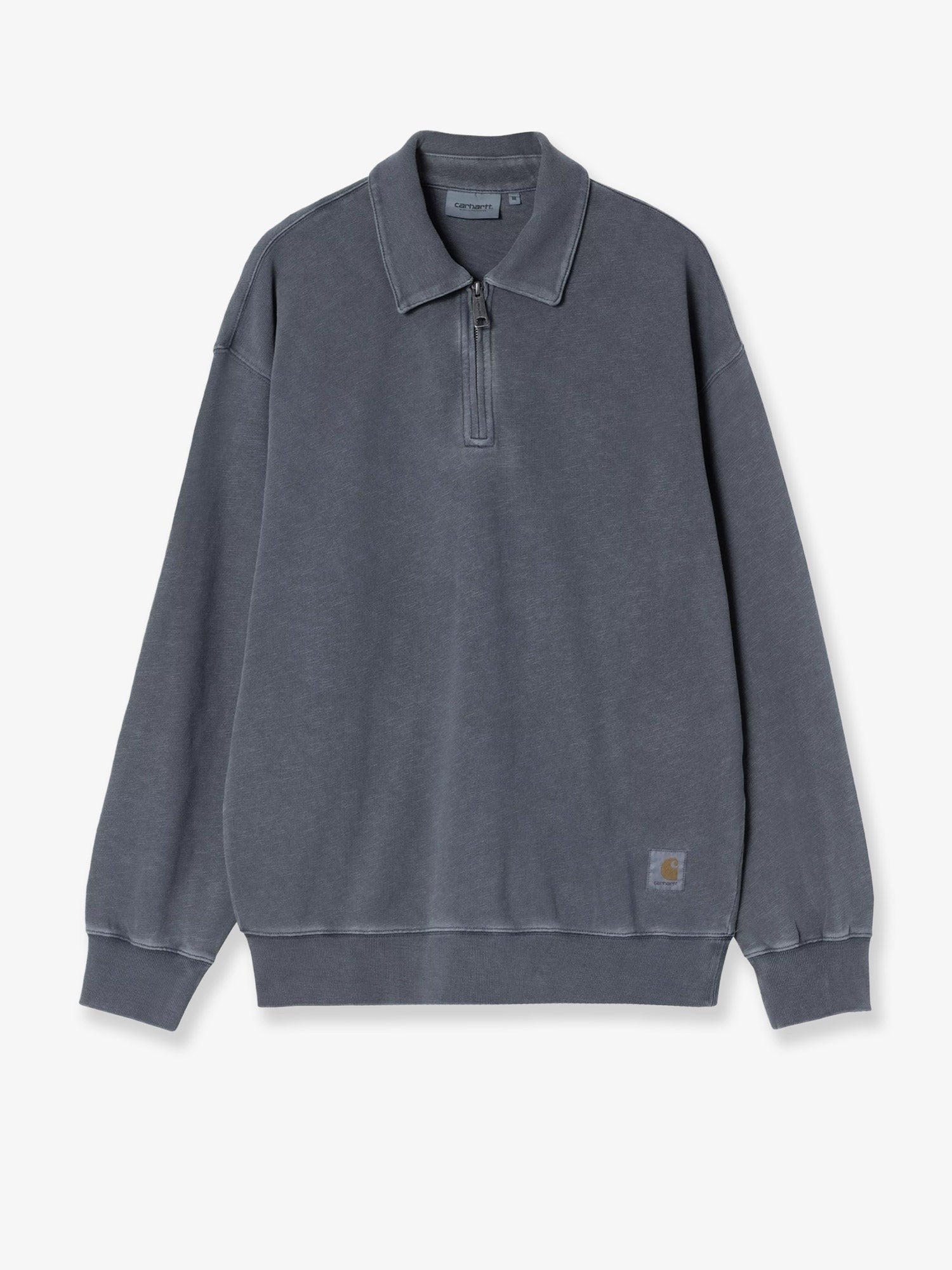 Carhartt Wip Men's Harper Cotton Polo Shirt Carbon