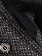 DUNST Women's Harrington Unisex Wool and Alpaca Jacket Brown, view 3
