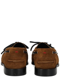 Aeyde Women's Harris Suede Loafer Brown
