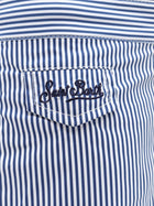 Mc2 Saint Barth Men's Harrys Nylon Swim Shorts Blue
