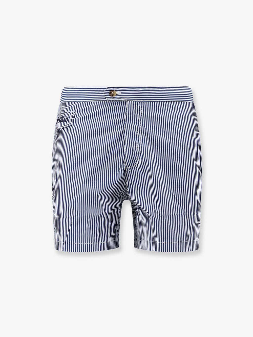Mc2 Saint Barth Men's Harrys Nylon Swim Shorts Blue