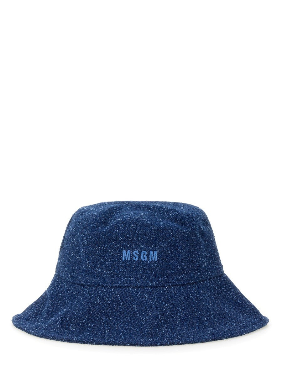 msgm Women's Hat Blue msgm