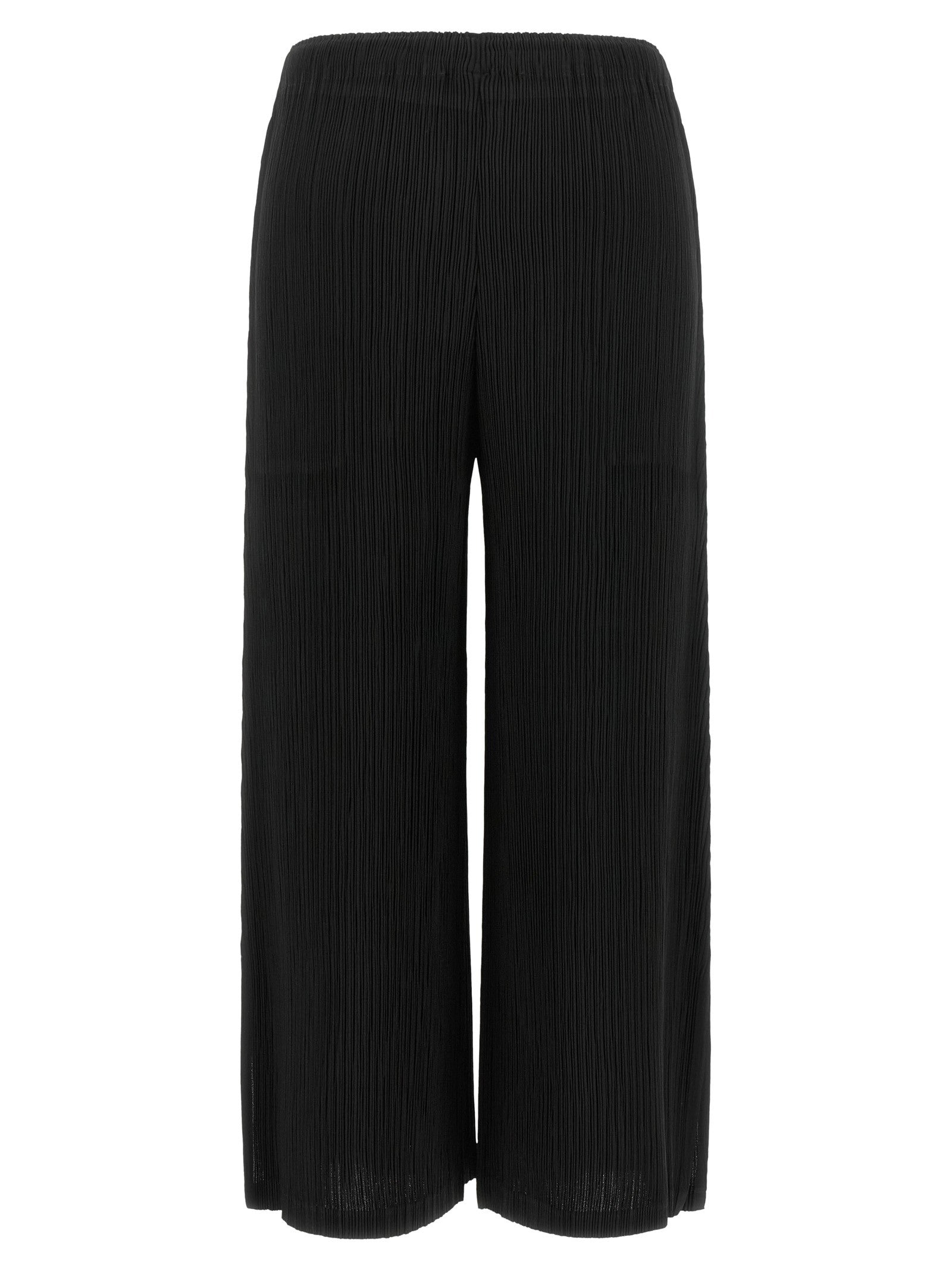 ISSEY MIYAKE Hatching Bottoms Pants Black