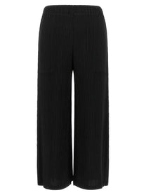 ISSEY MIYAKE Hatching Bottoms Pants Black