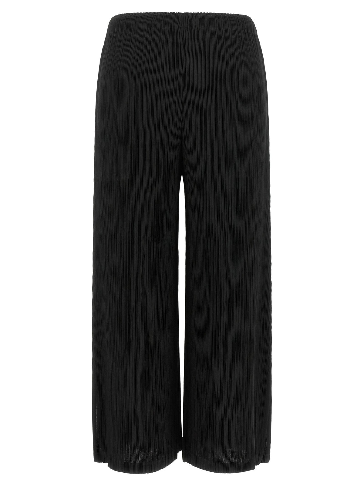 ISSEY MIYAKE Hatching Bottoms Pants Black, view 2