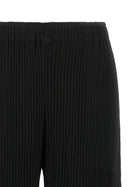 ISSEY MIYAKE Hatching Bottoms Pants Black, view 3