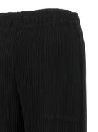 ISSEY MIYAKE Hatching Bottoms Pants Black, view 4