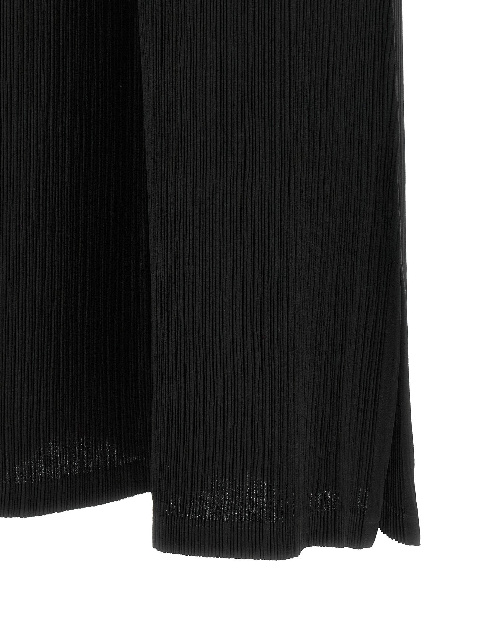 ISSEY MIYAKE Hatching Bottoms Pants Black