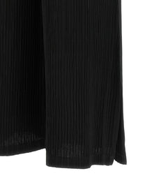 ISSEY MIYAKE Hatching Bottoms Pants Black