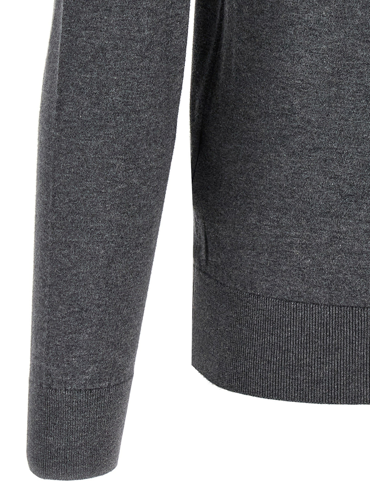 John Smedley Hatfield Sweater Grey, view 4