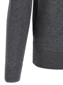John Smedley Hatfield Sweater Grey, view 4