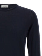 John Smedley Hatfield Sweater Blue, view 3