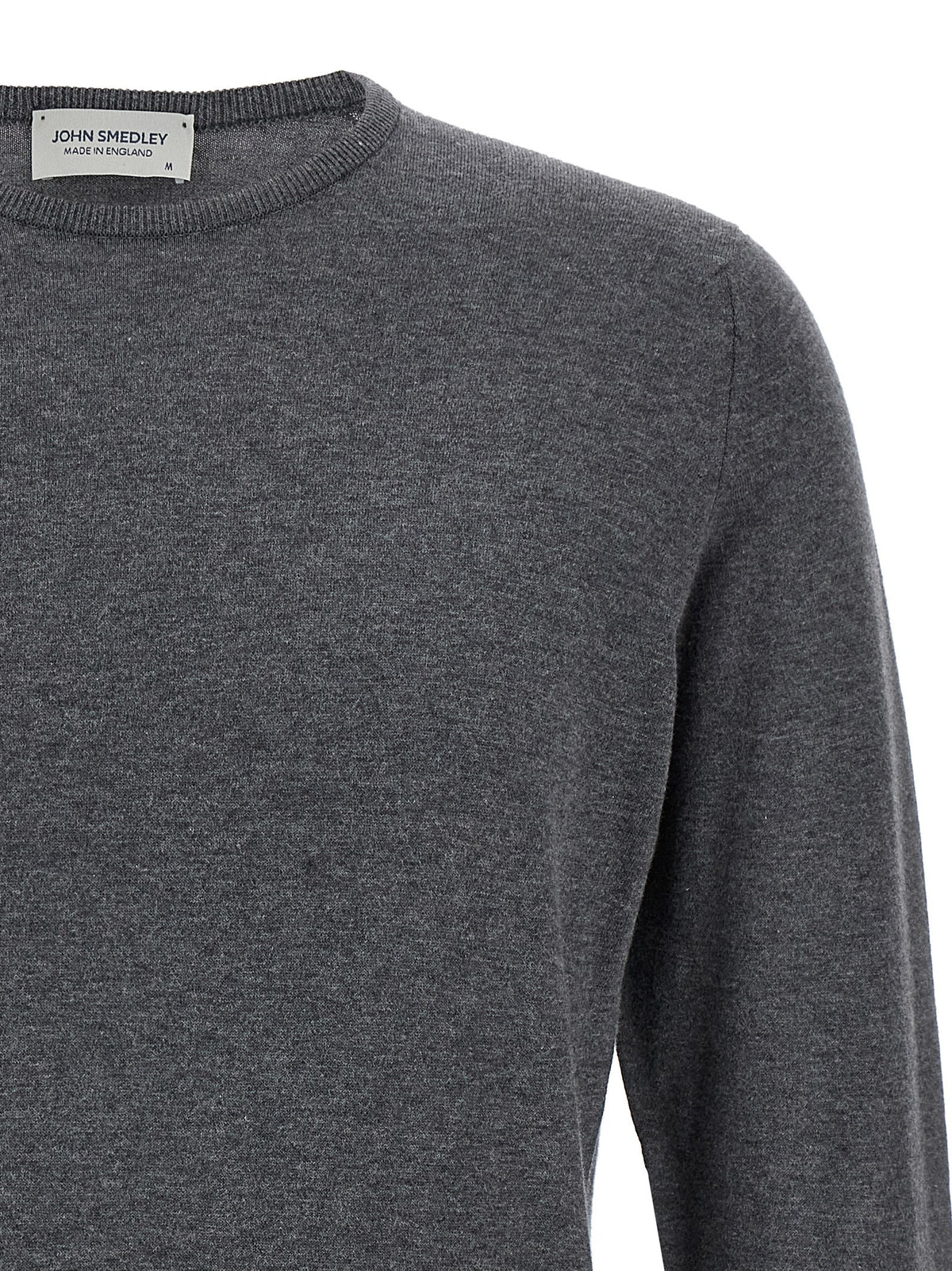 John Smedley Hatfield Sweater Grey, view 3