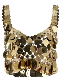 Rabanne Haut Top Gold