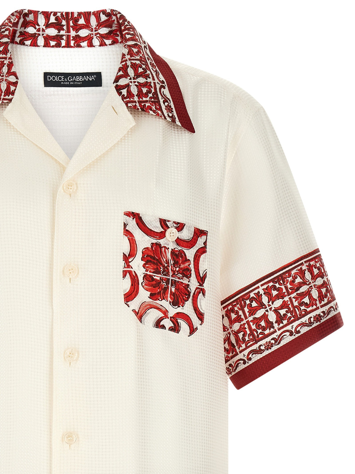 Dolce &amp; Gabbana Hawaii Shirt Red